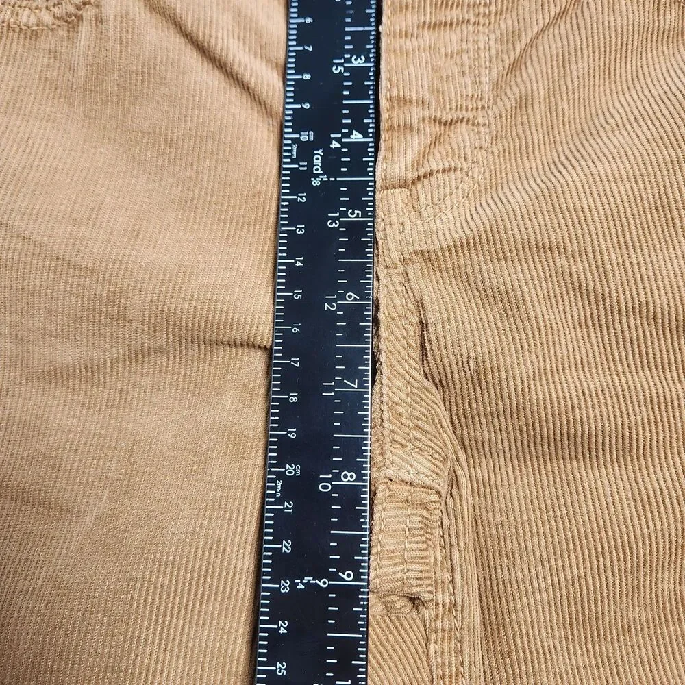 J. Crew Corduroy Pants Women 27S Brown City Fit Vintage Matchstick Skinny Leg